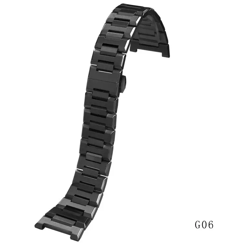 thumbnail image 1 of Pulsera de acero para Ferragamo Sports Series Three Eyes F80 F-80 Precision Correa de reloj de acero para hombre Cadena de pulsera con muescas de 26 mm, 1 of 5