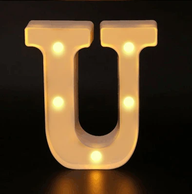 Illuminated Alphabet LED Letter Lamp - Decorative Lighting