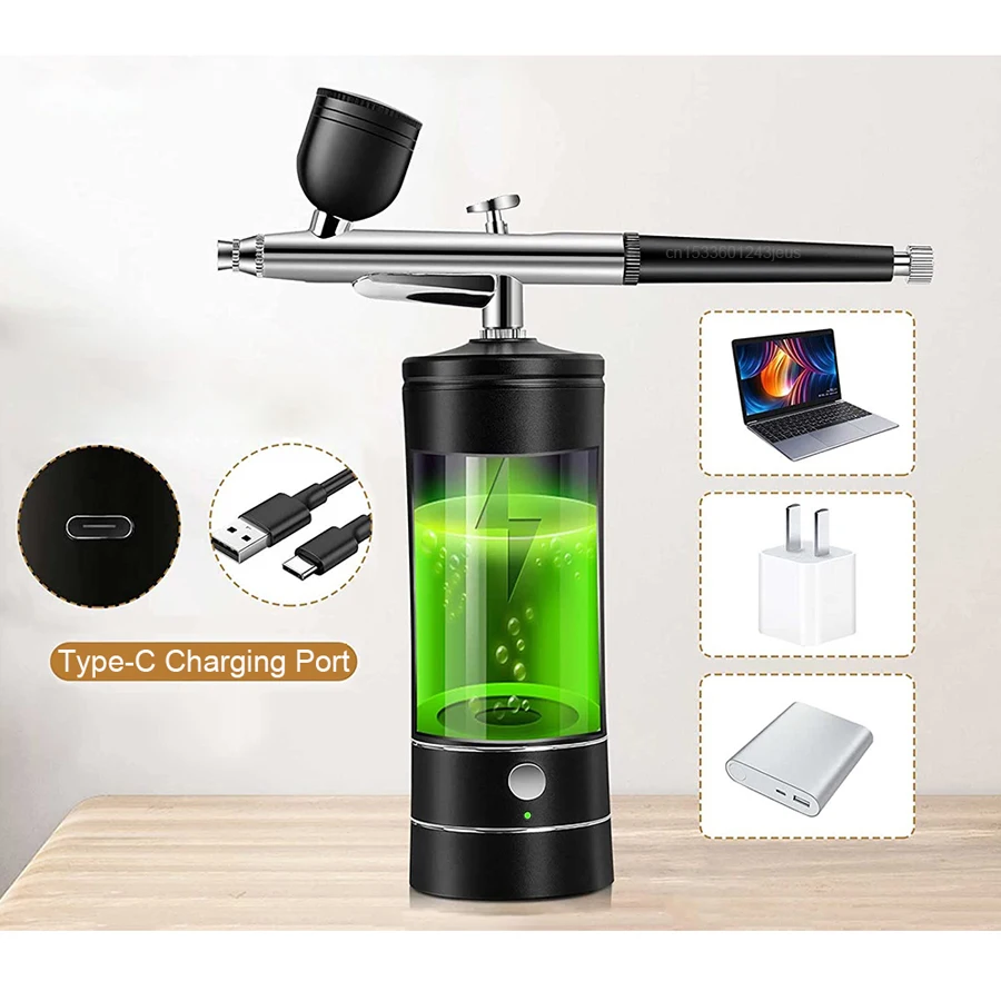 Airbrush se koristi za raspršivanje njege kože