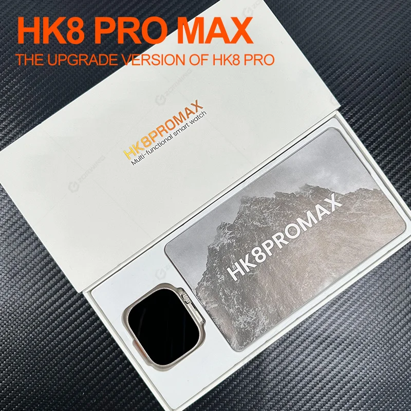 HK8 Pro Max Ʈ Ʈ ġ  49mm AMOLED ħ NFC Smartwatch  ƮϽ ð IOS 2023