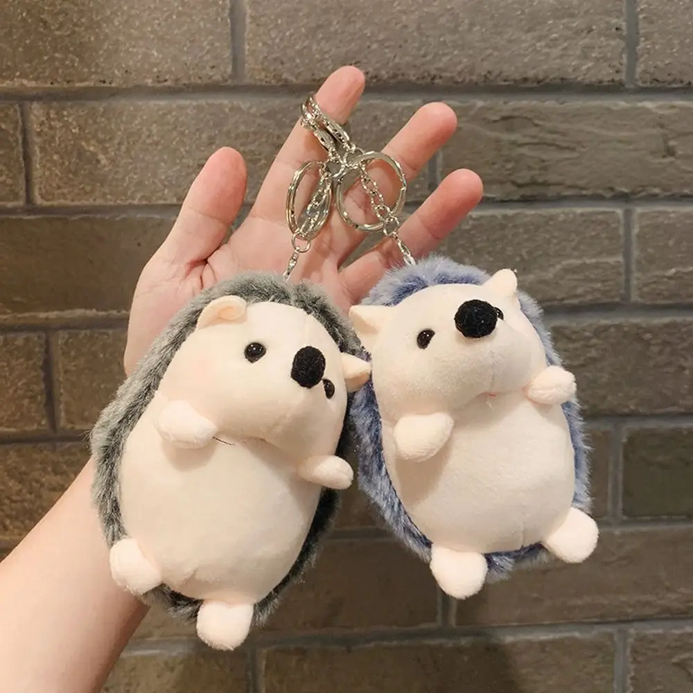 Cartoon Car Accessory Hanging Ornament Plush Toy Girl Gift Korean Style Key Chain Girls Key Chain Bag Pendant Car Key Ring