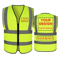 Safety Vest Custom Logo - Construction Worker