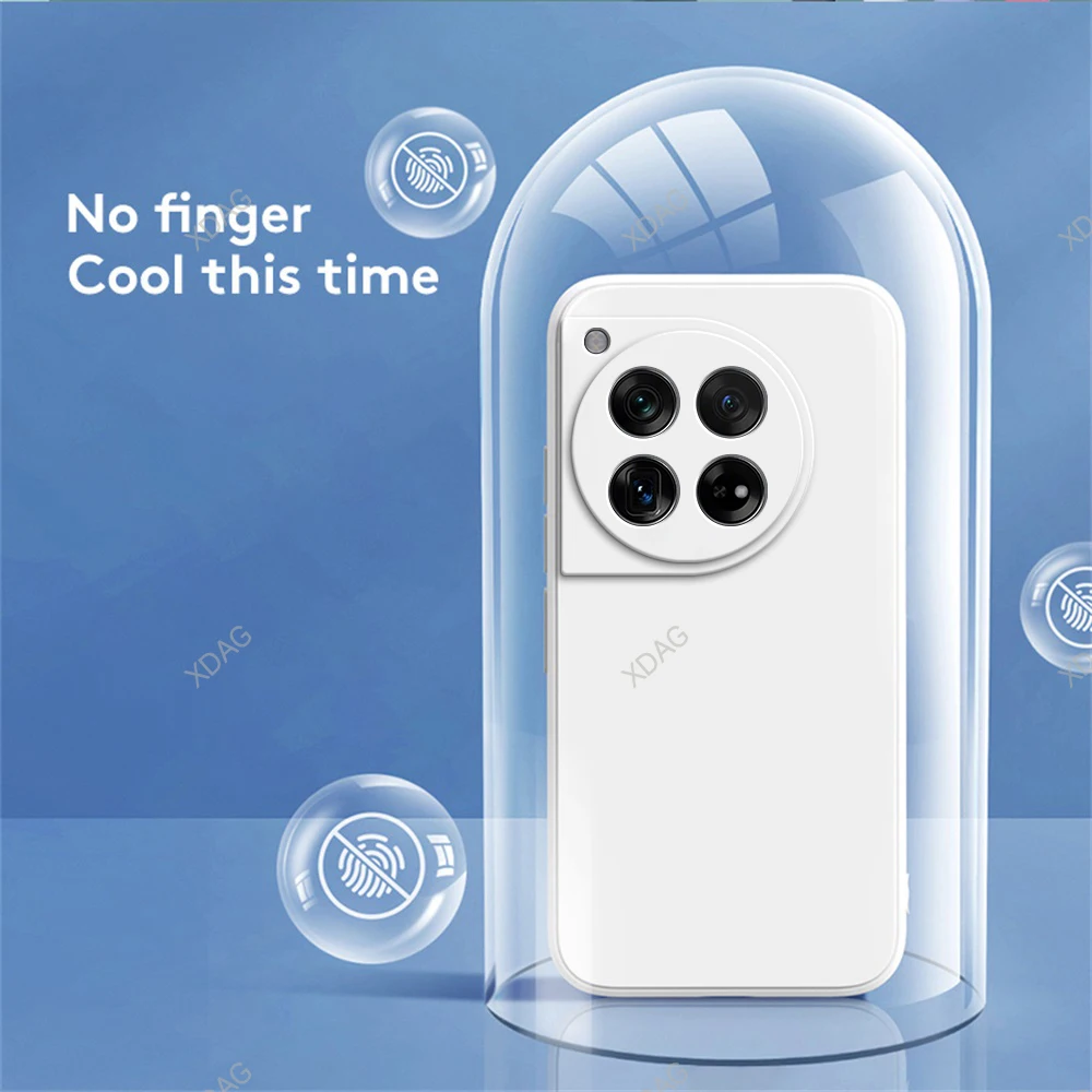 Premium Liquid Silicone Phone Case - Soft Classic Design, High-Quality Couples Cover