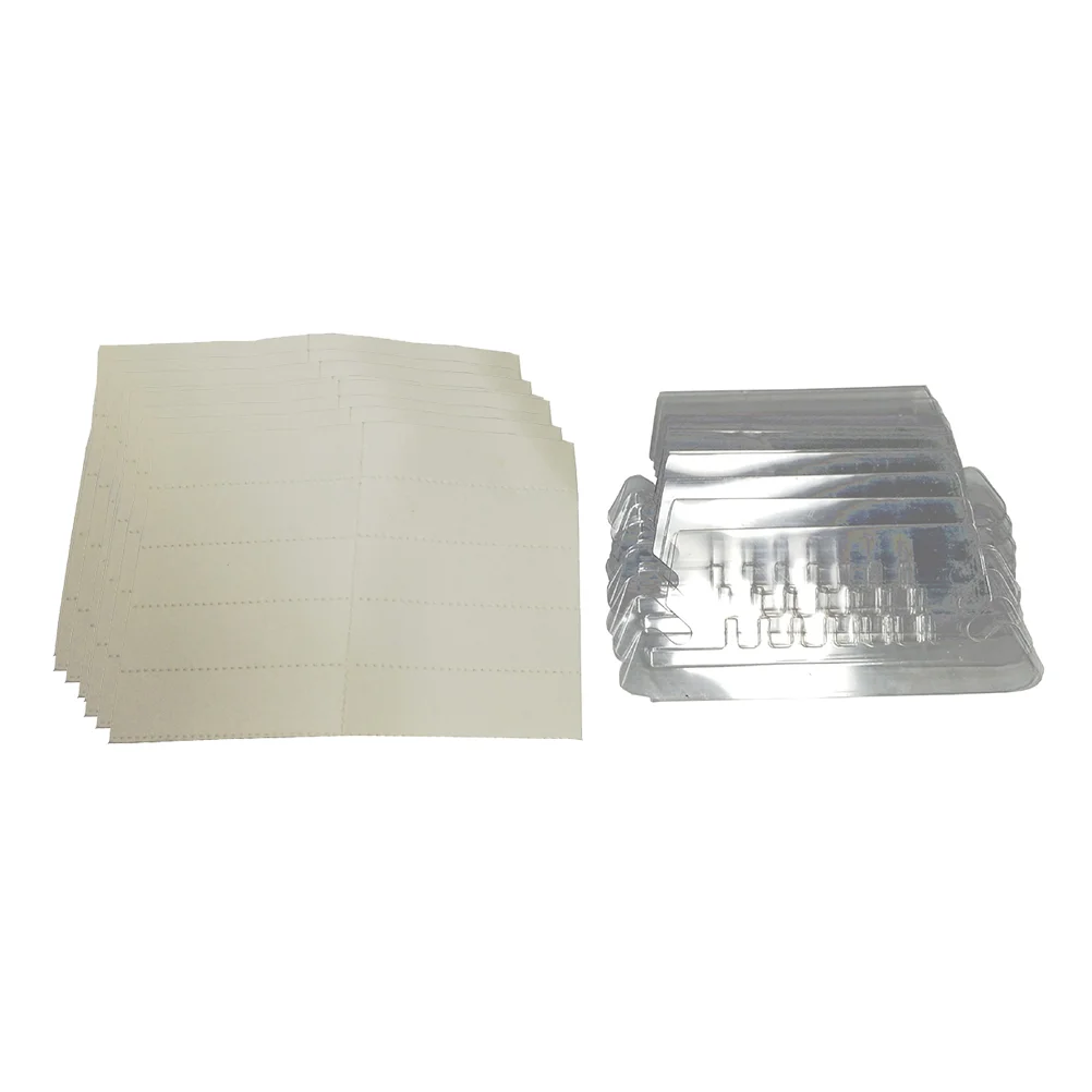 

100 Pcs Hanging Folder Organizer Tabs Clear File Label Office Document Supplies Holder