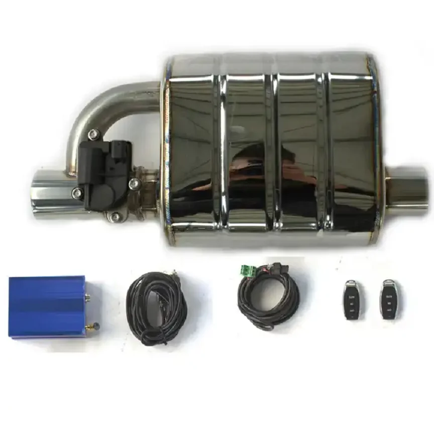 Universal 2.0&2.5&2.75&3.0inch Exhaust Muffler Electric Muffler Valve Silencer Exhaust Valve Cutout Valve With Remote Contr