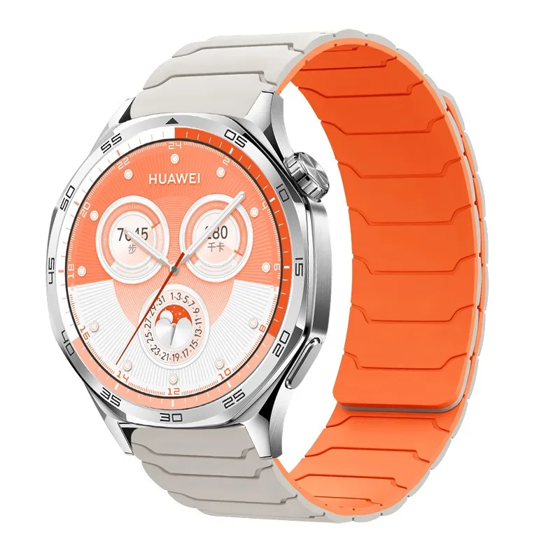 Magnetic Silicone Watch Band - Versatile 22mm/20mm Strap