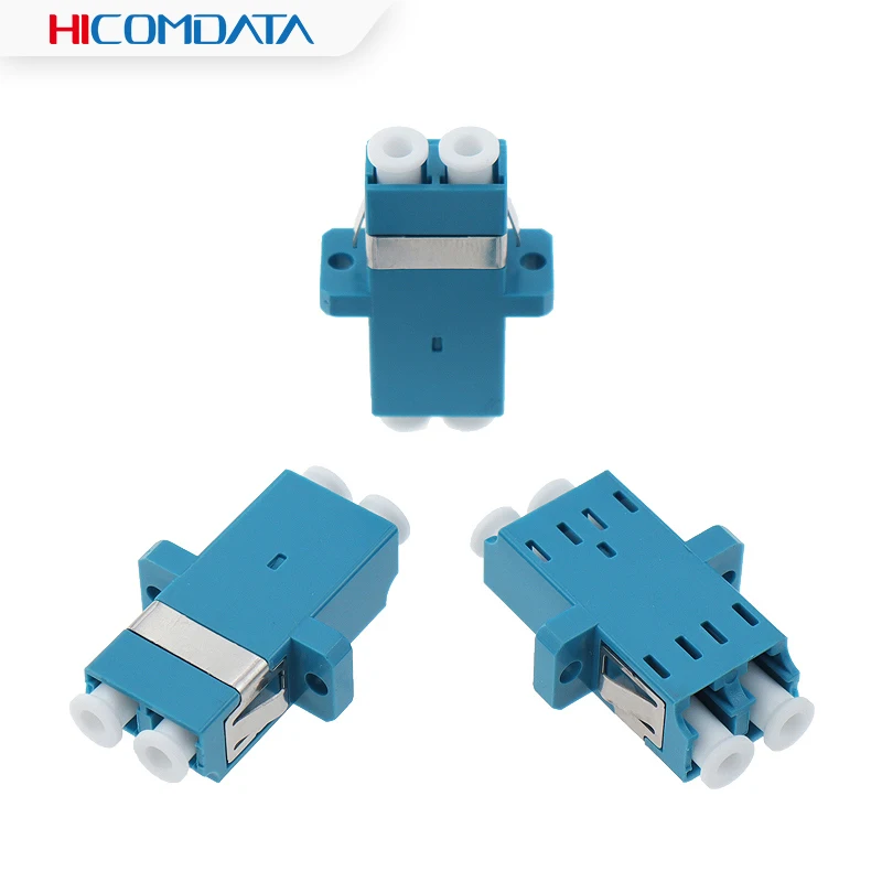 LC APC Simplex Single FTTH Fiber Adapter LC UPC SM optical fiber optic Connector Multi Mode Dupex Fibra Optica Coupler 50pcs/Lot