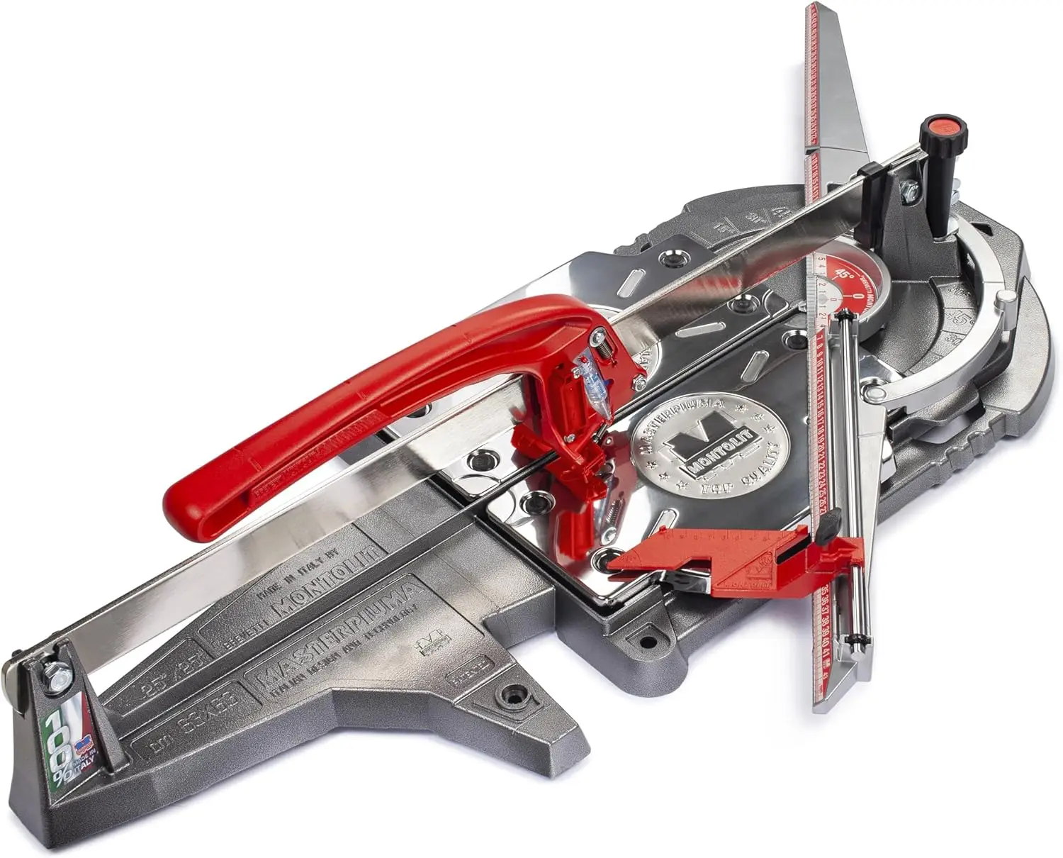 Montolit Masterpiuma 63P5 Power 5 Ergonomic Manual Tile Cutter 24.5"" (63Cm) Cutting Tool For Tough And Delicate Large Format 2