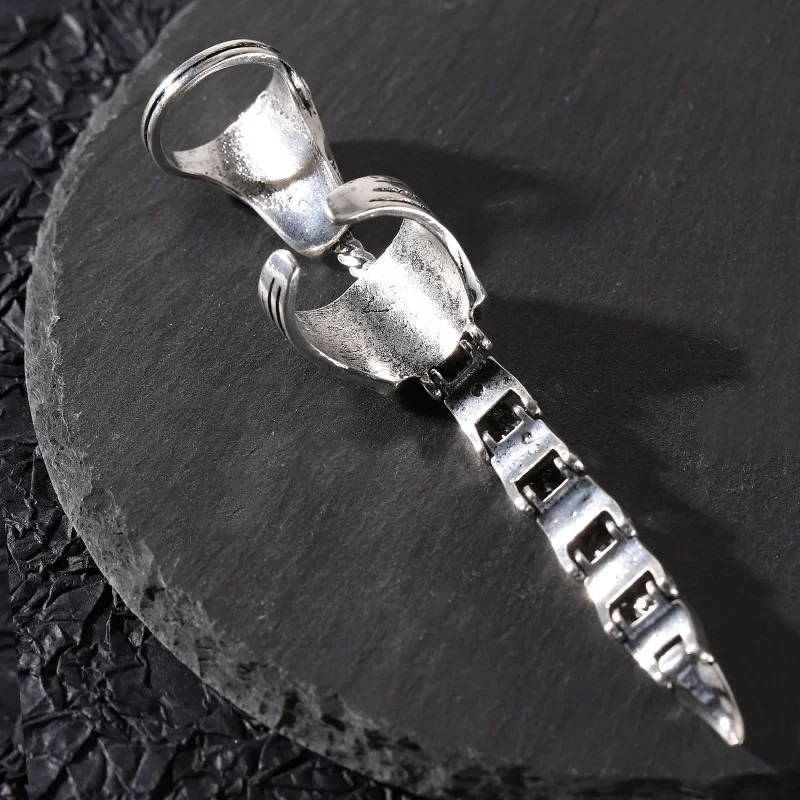 Wudaizhi Anello Scorpione Retro Mobile Personality Punk Hip-Hop Anello Aperto Maschile, Anello Gothic Knuckle, Adatto per Il Cosplay di Halloween, Cool's Cool Women's Ring Wudaizhi Anello Scorpione Retro Mobile Personality Punk Hip-Hop Anello Aperto Maschile, Anello Gothic Knuckle, Adatto per Il Cosplay di Halloween, Cool's Cool Women's Ring
