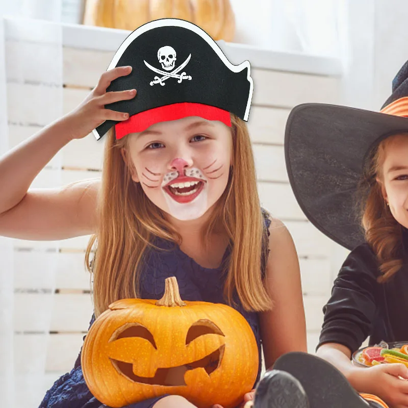Halloween Pirate Captain Cosplay Costume Props Children/Adult