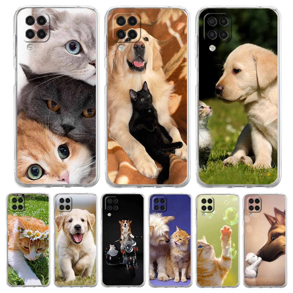 Transparent Soft Shell Cat & Dog Phone Case Cover