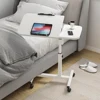 7535-c66c0a.jpg Movable Overbed Table With Wheels, Adjustable Height Overbed Table, Rolling Tray Table, Medical Bedside Desk For Home Office