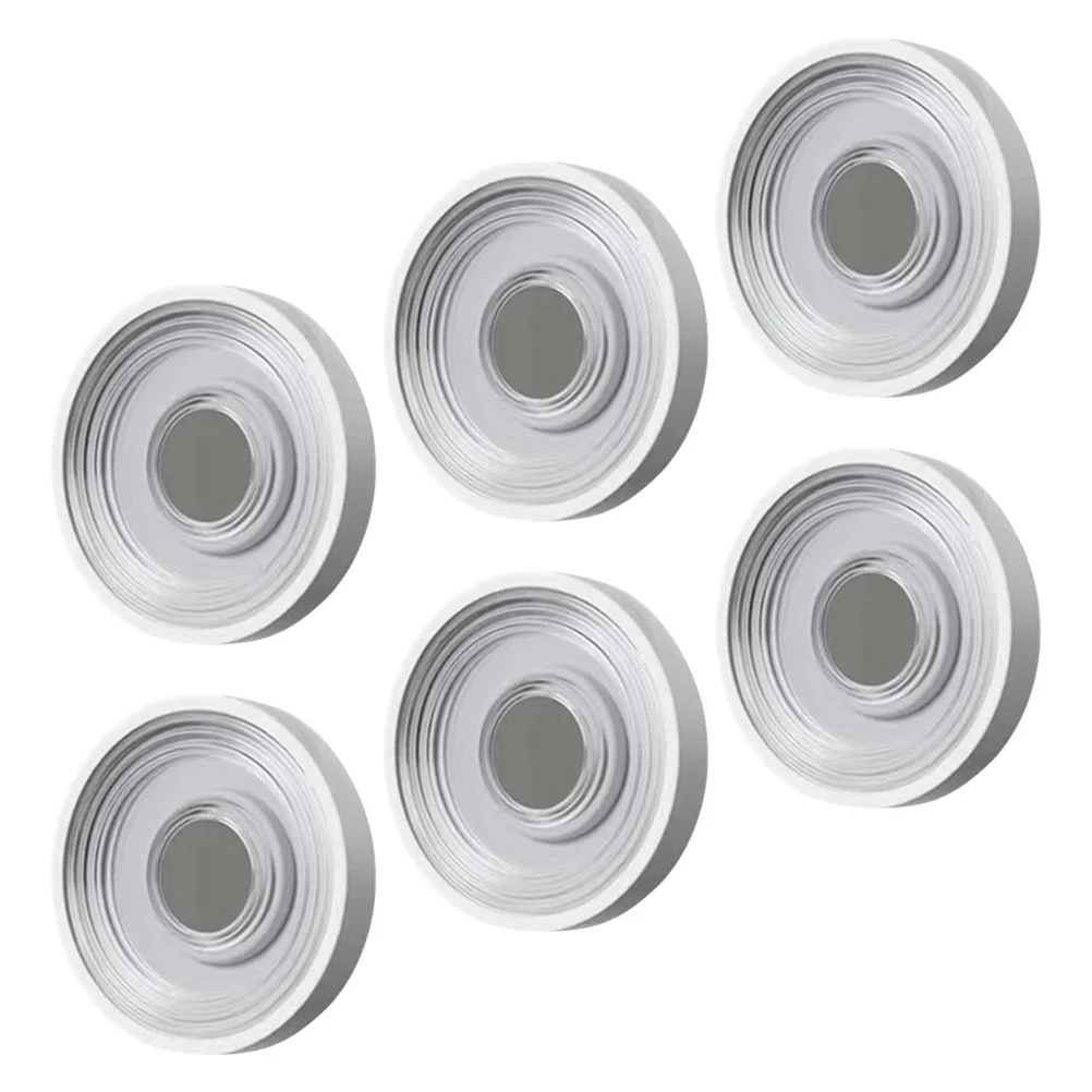 

6 Pcs Remote Control Bracket Magnetic Holder for Wall Reusable Simple Wall-mount Decorative Punch Free