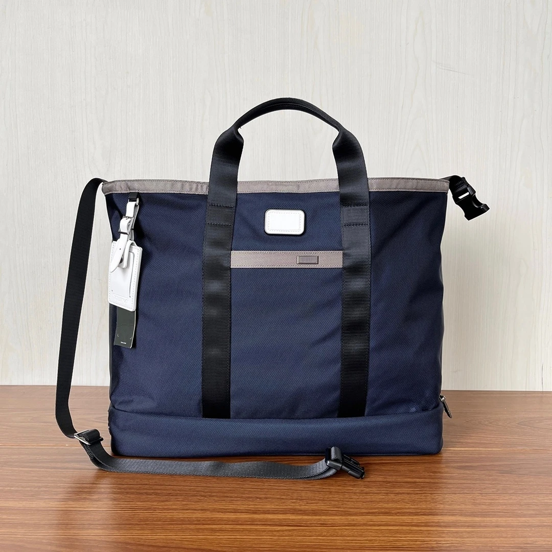 

have logo high quality 2203152 Ballistic nylon tote bag men's diagonal bag large capacity travel bag single shoulder handbag