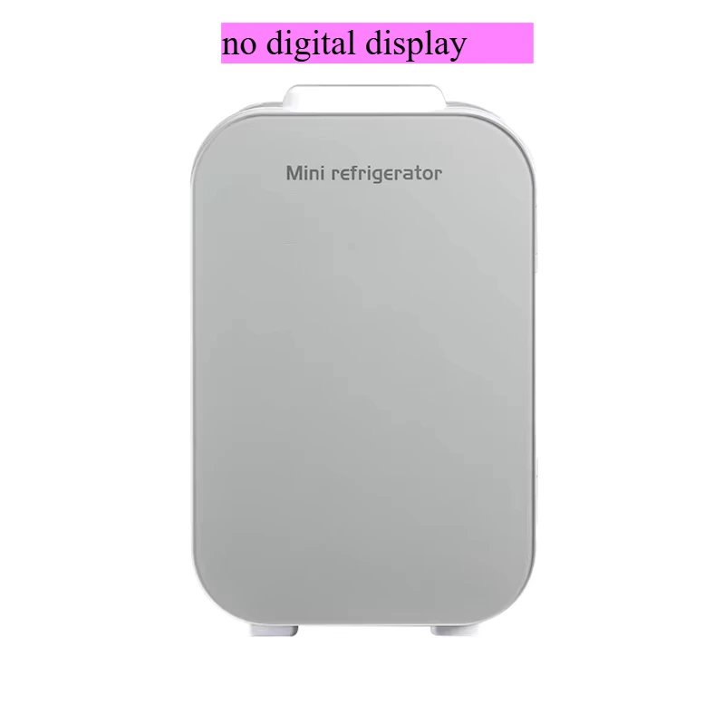 최고 판매 공장 직송 8L 실버 색상 차량용 냉장고 AC220V/DC12V 휴대용 차량용 냉장고 미니 냉장고 (차량 및 가정용)