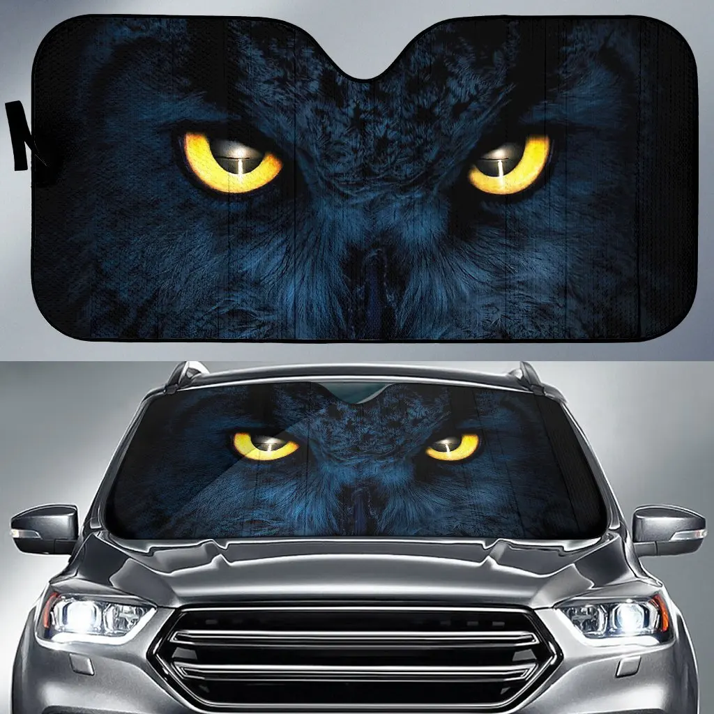 

Owl Eyes Art Animal Car Sun Shades Amazing Gift H032720
