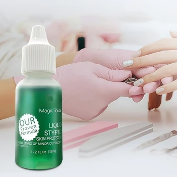 Strumento emostatico per nail art Pratico, potente e veloce per fermare lo spurgo per manicure Esclusivo per saloni di bellezza