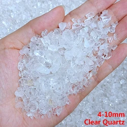 Natural Irregular Quartz Gemstones for Home and Aquarium Decor (Clear Quartz)