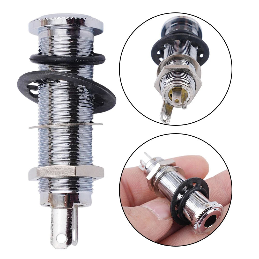 

Guitar Bass Output 1/4" Jack High Sensitivity Anti-noisy Provide A Perfect Tone Metal Electric Guitar Accessories