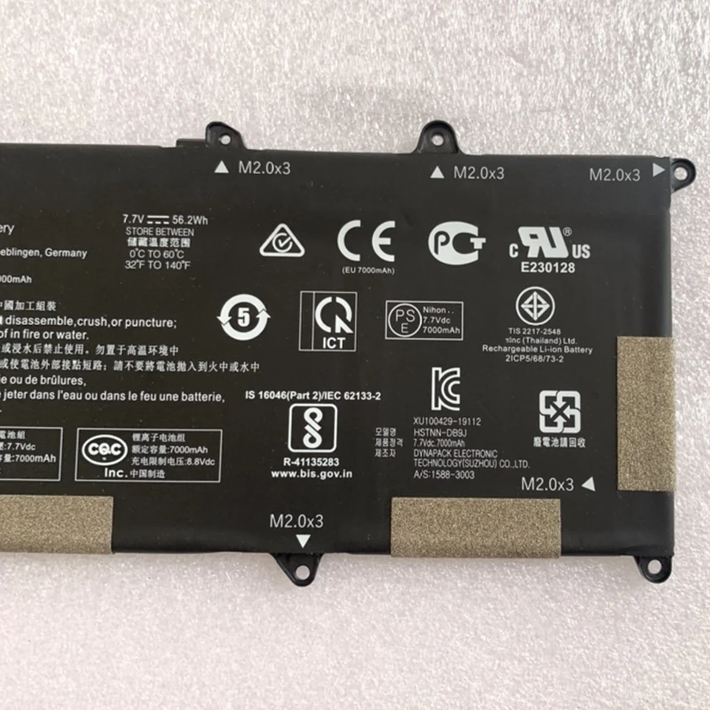Bateria do Portátil para hp Elite Dragonfly Ep04xl Ep04056xl Hstnn-db9j Hstnn-ib8y L52448241 1c1 L52581005 G12023 g2 2023 8mk79ea - Imagem 2