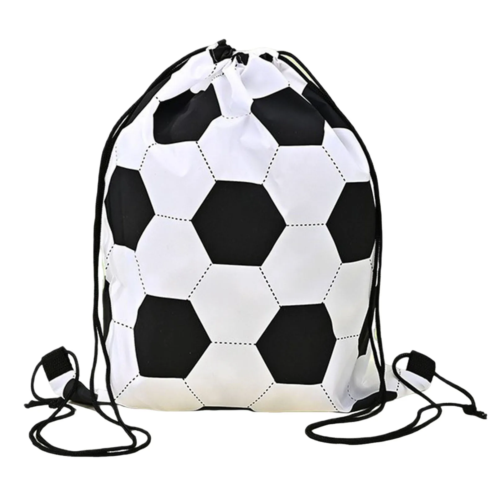 축구 드로스트링 가방 축구 체육관 가방 가벼운 스포츠 배낭 야외 훈련 여행을 위한 방수 스트링 배낭