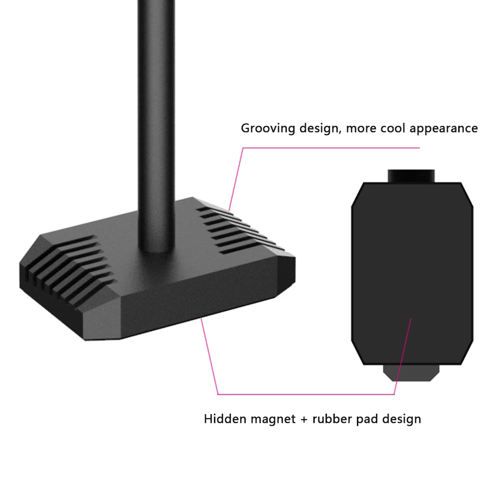 Alumínio Magnetic Desktop Bracket, Suporte a placa