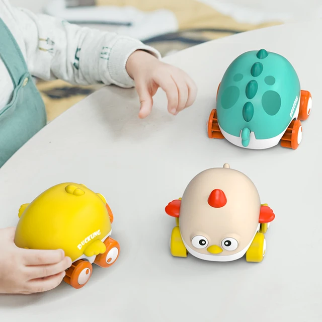 Children's Bathing Wind-up Animal Puzzle Clockwork Car Amphibious Small Dinosaur Duck Animal Car Play Water Toys Children's Gift 2