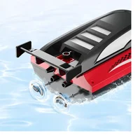 RC Battery Boat Ship 2.4Ghz High-Speed Remote Control Racing Ship Water Speed Boat Child Model Kids Boys Outdoor Pool Toys Gifts 3