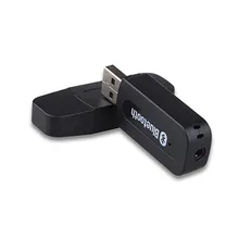 

1pcs Bluetooth-compatible Audio Receiver Data Transmitter Stereo Music 3.5mm AUX Jack USB Wireless Receiver Adapter