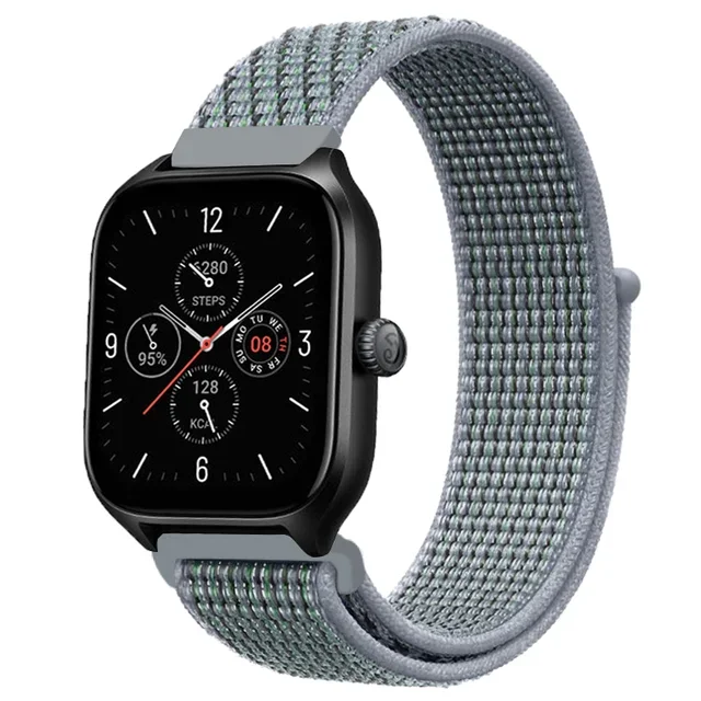 Nylon Loop Smartwatch Band - Adjustable Strap in 20mm/22mm Sizes