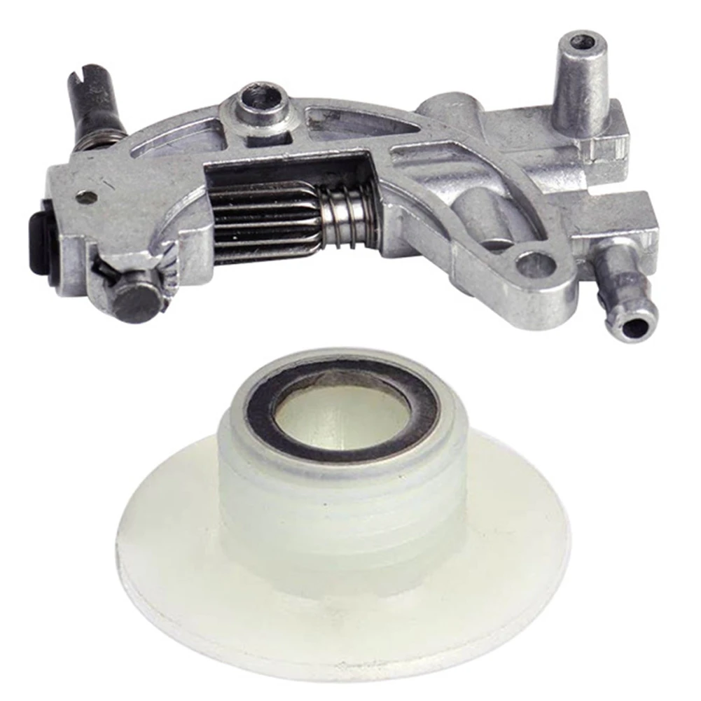 5Pcs Oil Pump Filter Pipe Hose Line Oil Nozzle Turbine Kit for 4500 5200 5800 45CC 52CC 58CC Chainsaw Spare XY