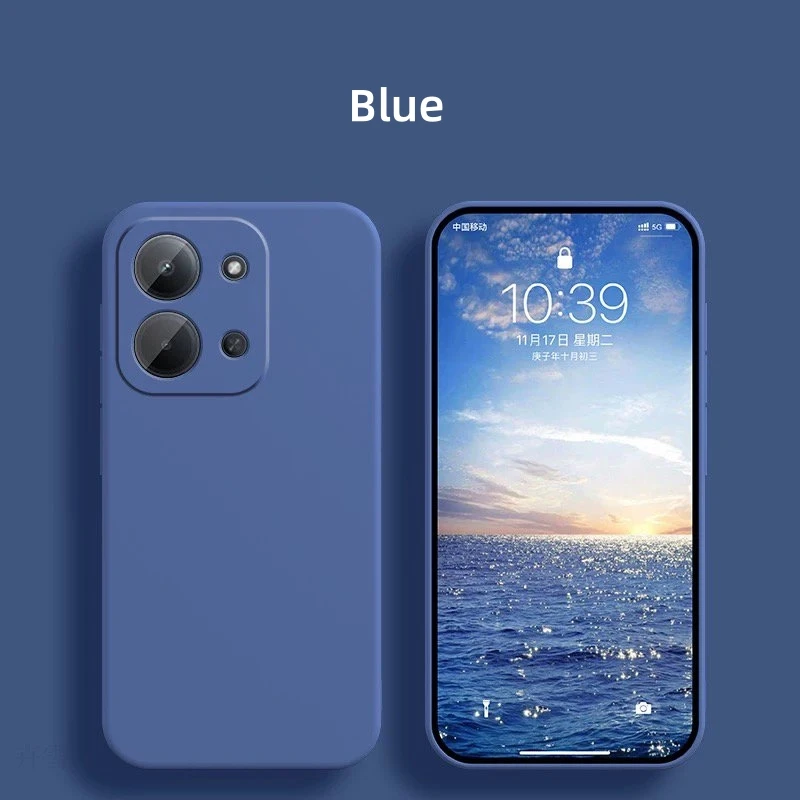 Liquid Silicone Soft TPU Phone Bumper Case - Original Protective Cover & Shell