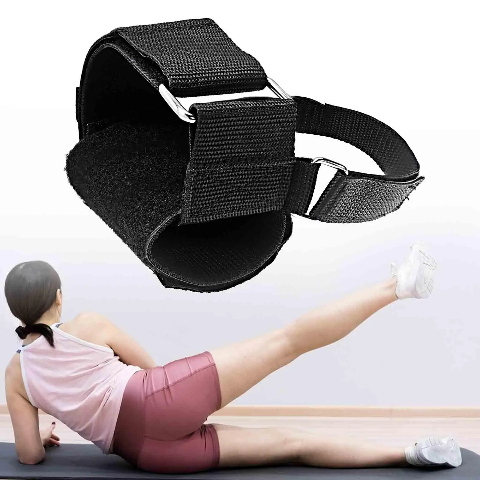 Dumbbell Foot Attachment Weight Lifting Legs Straps for Cable Machine Ankle Weight Strap Dumbbell Ankle Strap Tibialis Trainer