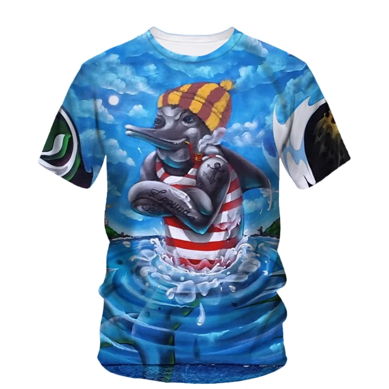 

Trendy, Cool High-Quality Graffiti Men Clothes Fashion Summer T-Shirts Streetwear 100% Cotton Loose Tops Breathable Tee