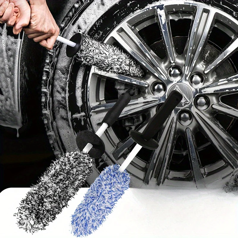 Car Brush Wheel Brush Car Dusting Cleaning Supplies