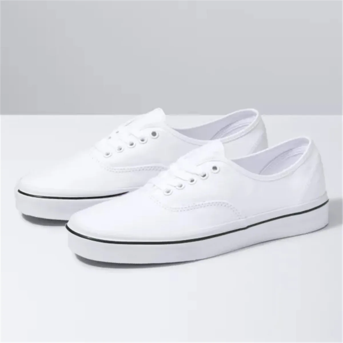 Custom Shoes Unisex Classic Shoes Fashion Lace-Up Casual Canvas Sneakers For Women Customized Logo/Text Print On Demand