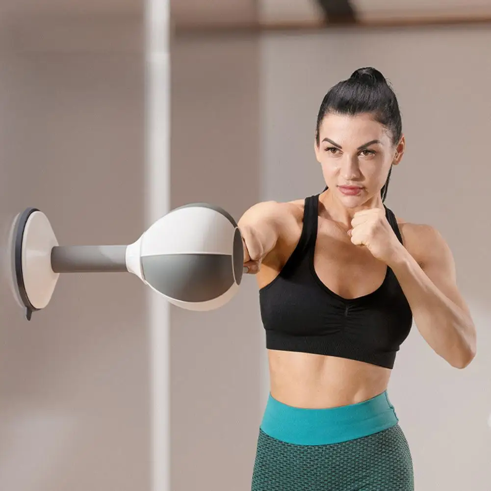 Response Boxing Ball Dual Use Stable Rebound Height Adjustable Ergonomics Fitness Sit-up Boxing Reaction Ball Fitness Use