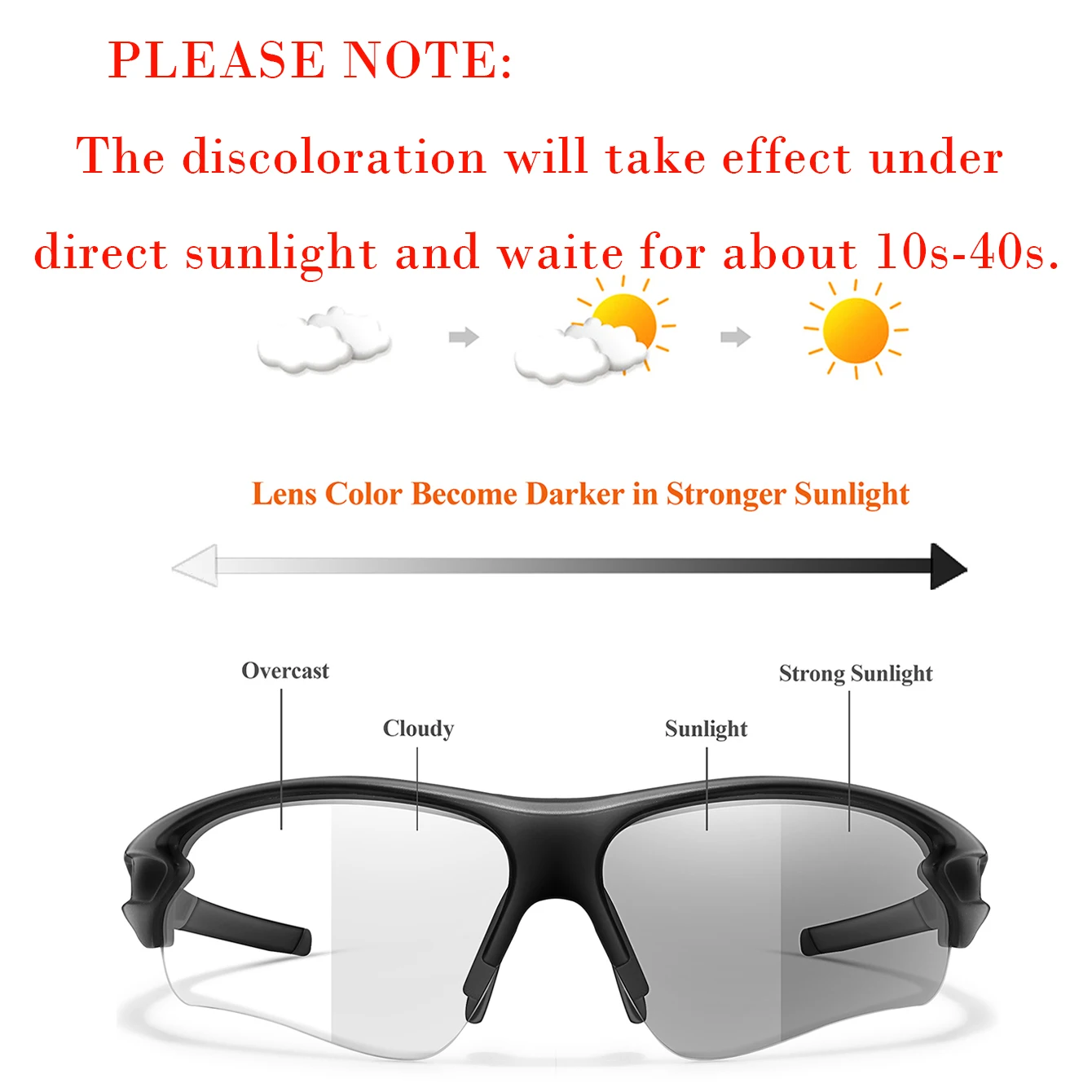 Fashion Sunglasses Photochromic