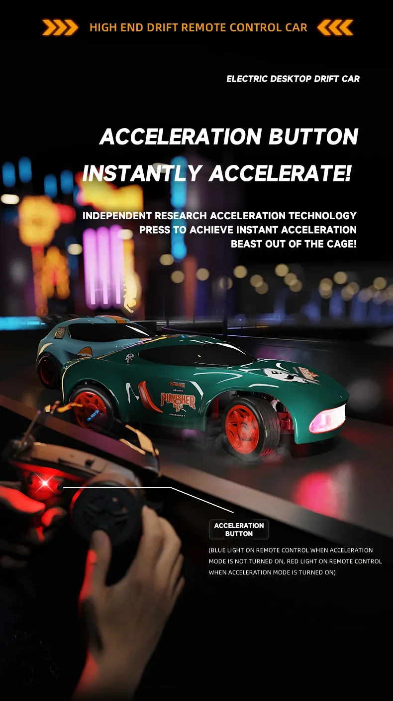 JHD 2025New Car JJRC Q197 1: 64 2.4G 4WD RC Racing Car Full Proportion Desktop Competition Electronic Positioning Drift Q197 Car 
