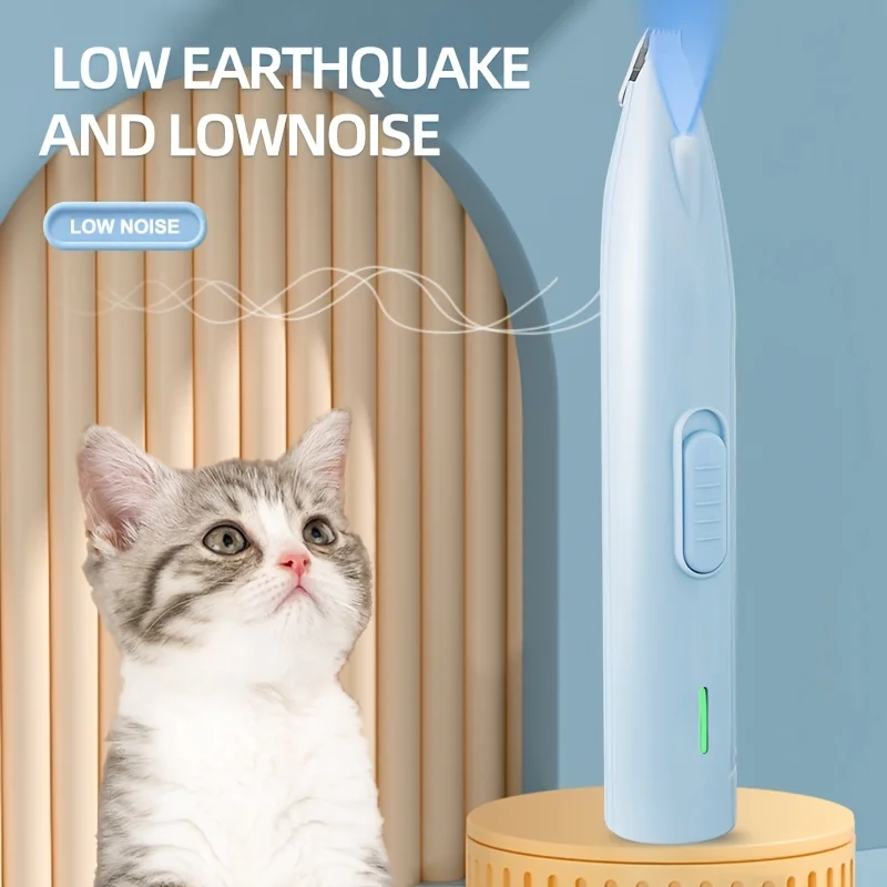 Pet Electric Pushing Scissors Cat Foot Shaver Special Dog Hair Shaver Fader Electric Mute Cat Claw Pedicure Artifact pet hair trimmer dog hair trimmer hair trimmer pet clipper dog clipper