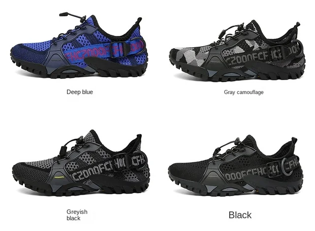 Zapatillas deportivas antideslizantes para hombre, calzado transpirable de  poliéster para bicicleta de montaña, Motocross y deportes al aire libre,  2023 - AliExpress