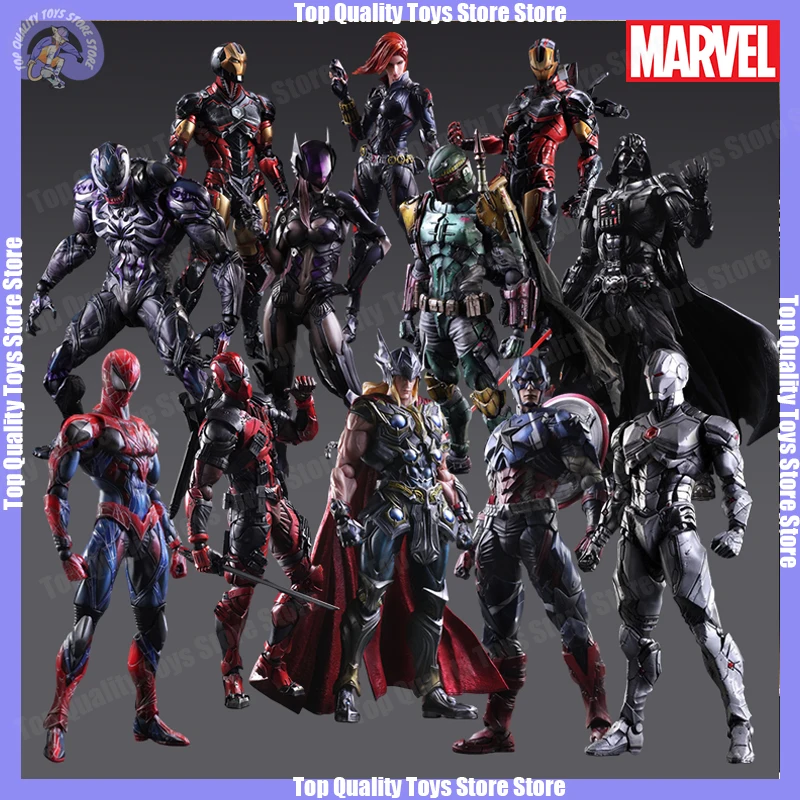 

Marvel Deadpool Anime War Machine Batman Iron Man Fantasy Vincent Valentine Cloud Strife Action Figures Cute Boys Children Gifts