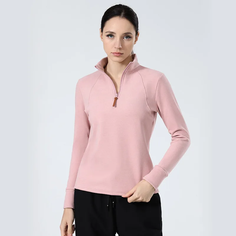 Women's Horse Riding T-Shirt Running Jacket Pullover Thermal Equestrian Shirt Golf Shirt Long Sleeve Equestrian Shirt For Rider 5