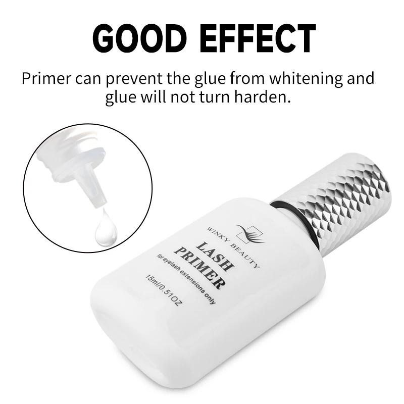 Winky Beauty Eyelash Extensions Glue Primer for Lash Application From South Korea 15ml Fixing Agent Lashes Glue Makeup Tools 6