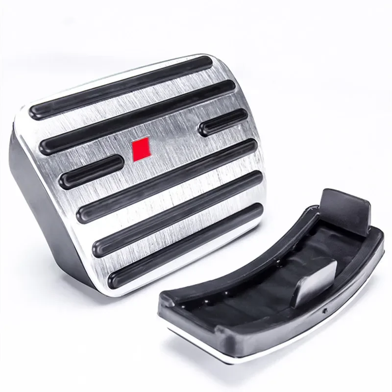 Audi A1 A3 A4 A4L A5 A6 A6L A7 A8 Q3 Q5 Q7 Q8 TT S-라인 스타일 인테리어 수정 액셀 브레이크 레스트 페달 장식