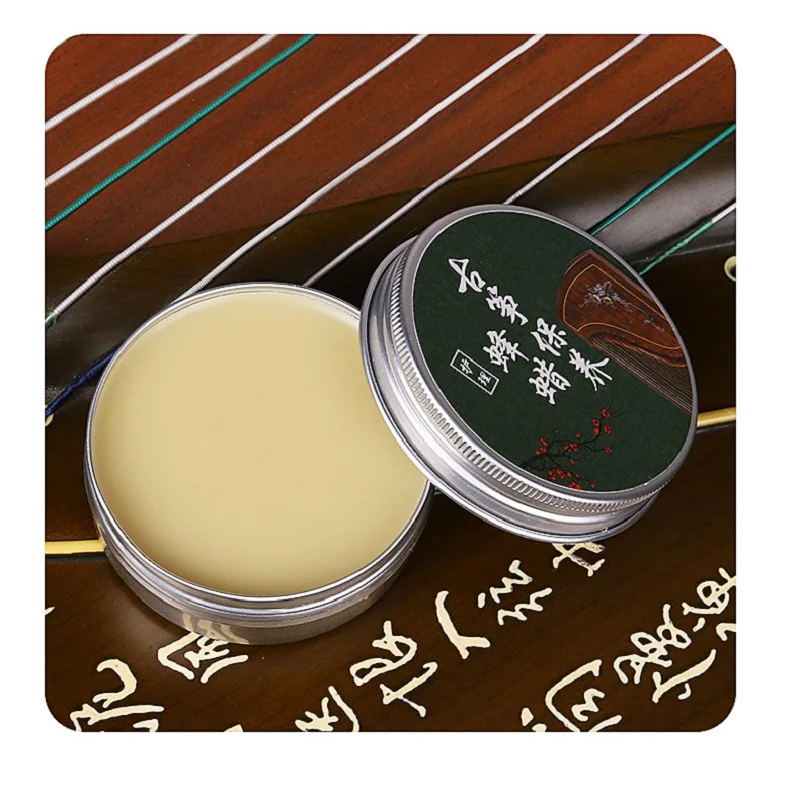 Description Picture 2 of itemGuzheng Clean Polishing Oil Zither Maintenance Wax Erhu guitar Pipa wooden instrument general