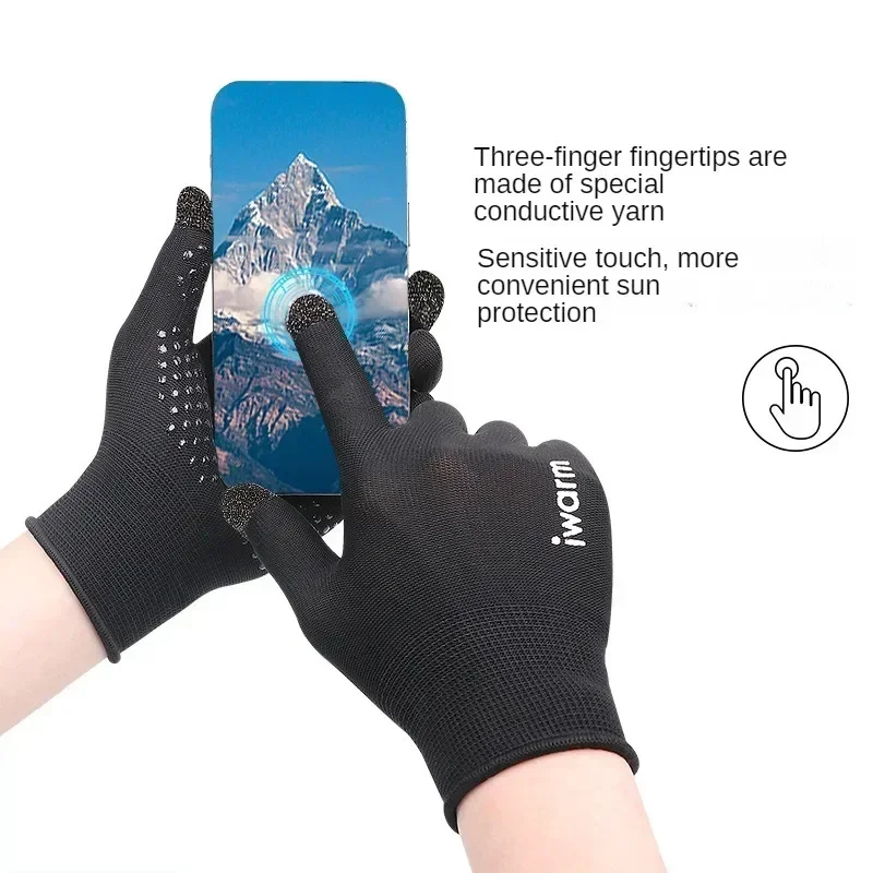 Waterproof Winter Warm Gloves Cycling Glove Anti-slip Thermal Fleece Glove Full-Finger Skiing Glove 5