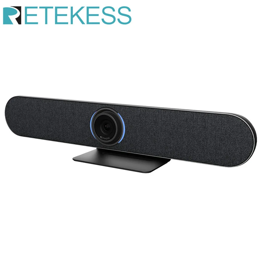 RETEKESS TC201 Conference All-in-one Machine USB Camera 4K 6m with 121&deg; Wide Field of View for Small and Medium-sized Conference