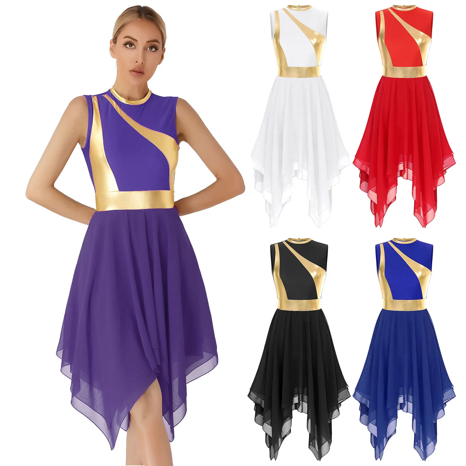 dresses vestido para danza cristiana