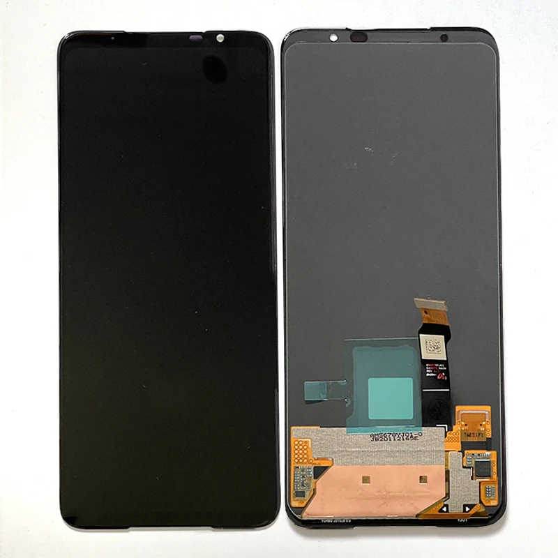 amoled novo original para asus rog telefone display lcd tela do painel de toque digitador para asus rog quadro lcd